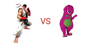 mugen ryu hoshi vs Barney the dinosaur mugen ryu hoshi vs Barney the dinosaur