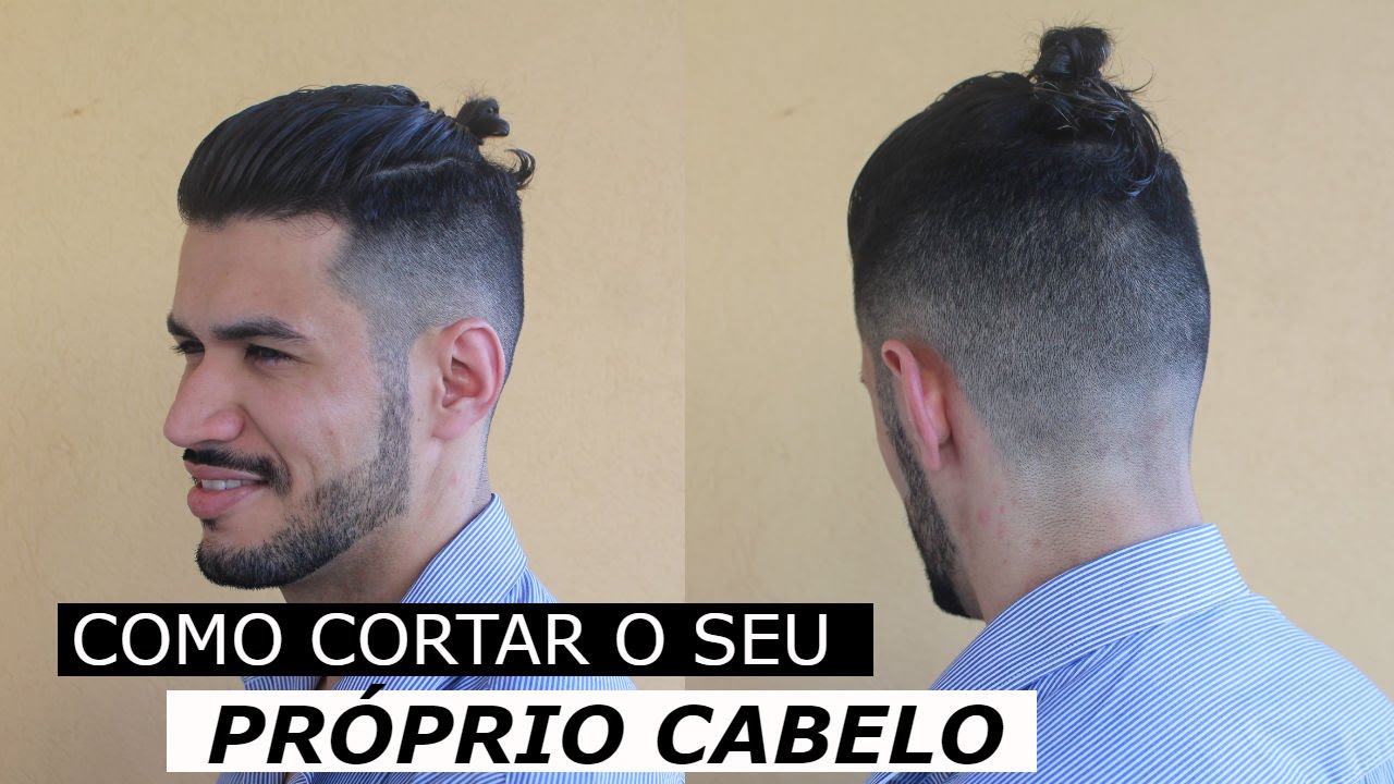 cortar o proprio cabelo masculino