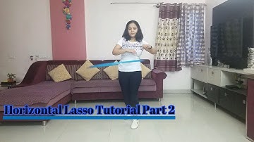 Simple Hula Hoop Tricks -  Horizontal Lasso Tutorial Part 2