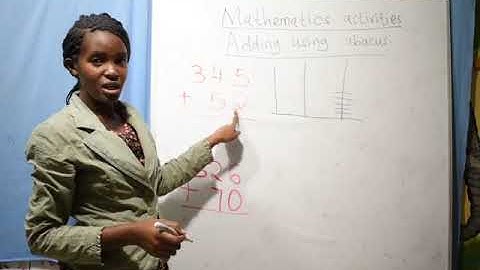 Grade 3 - Mathematics Activities (Adding using abacus)