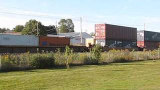 Grab Shot Of Cn 120 Through Stewiacke - August 24, 2010