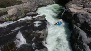 Middle Fork American River Tunnel Chute Drone