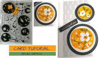 Card Tutorial - Nature Snippets