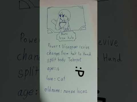 my history OC😛