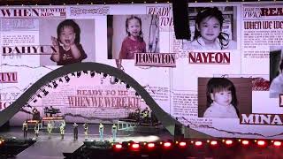 TWICE “WHEN WE WERE KIDS” READY TO BE DAY 2 LIVE IN BULACAN, PHILIPPINES 100123 Resimi