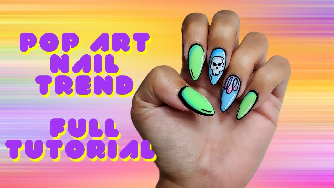Pop Art Nail Trend Tutorial