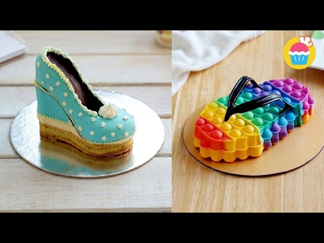 🍰 Stunning Footwear Cakes 👠| Creative Cake Decorating Ideas