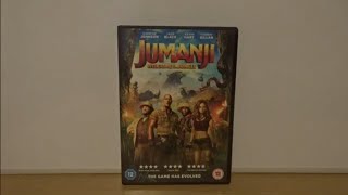 Jumanji Welcome To The Jungle (UK) DVD Unboxing