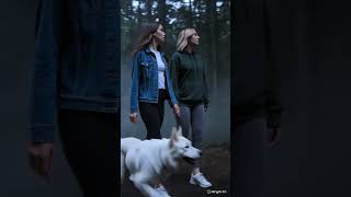 Scary Forest Encounter | Two Girls Running from a Dark Creature #foresthorror #scary
