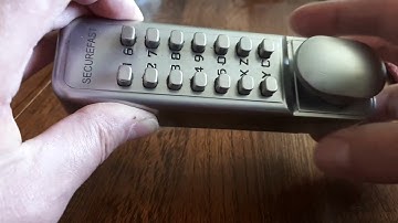 (12) Securefast combination door lock decoded #CoxysSecurefastChallenge