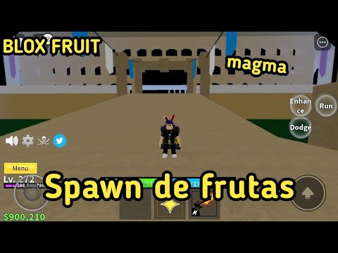 SPAWN DE FRUTAS NO SEA 3 DO BLOX FRUITS! 