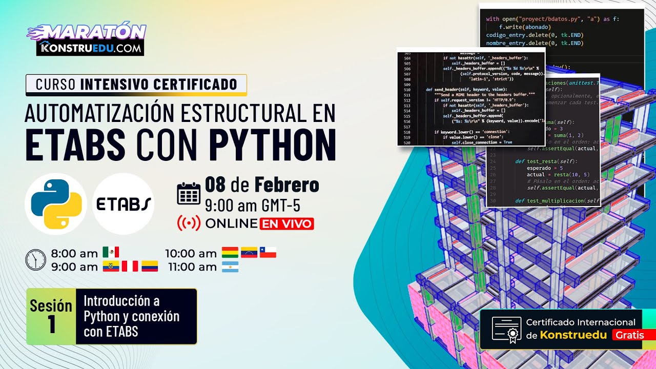 S1: Fundamentos del diseño de concreto armado | Maratón Python con ...