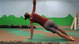 Push-up to side plank
