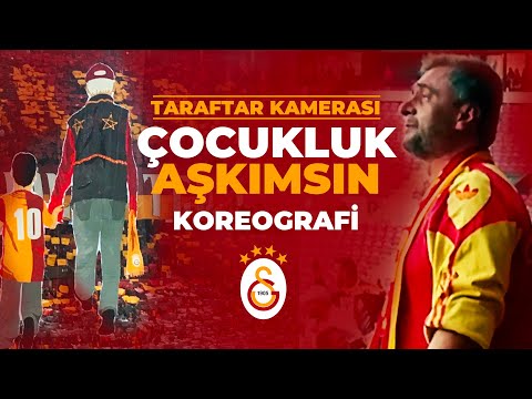 Taraftar Kamerası - Galatasaray - Lazio Maçı Çocukluk Aşkımsın Özel Koreografi