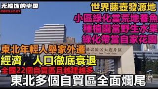 Many free trade zones in Northeast China are practically non-existent, completely abandoned, with...