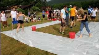 Camp Water Games - Round 1 - (Summer Camp Water Games) by Aleksandr Sevchuk 16,827 views 11 years ago 1 minute, 53 seconds
