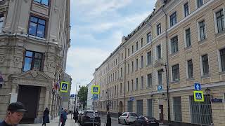 Москва. Федеральное казначейство. Большой Златоустинский переулок. Июнь 2023 года.
