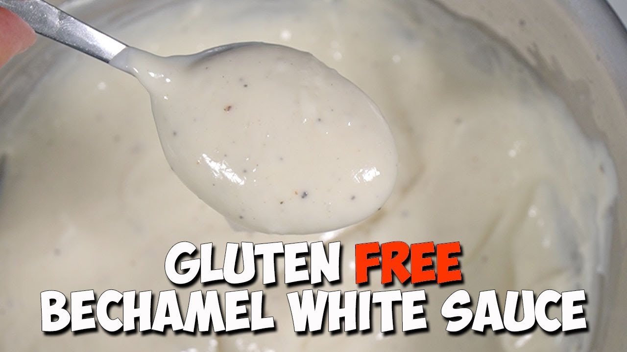 WHITE SAUCE GLUTENFREE BECHAMEL SAUCE READY IN 5 MINS NO ROUX