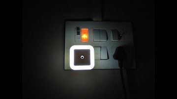 Smart - dark - auto activated - LED night light - Unboxing