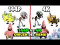 144P VS 4K La IA arruinó los memes | ORIGEN DEL MEME