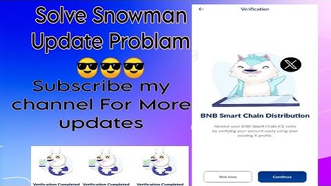 How to pass X verification on ice Network as a Mandate to be a part of next distribution