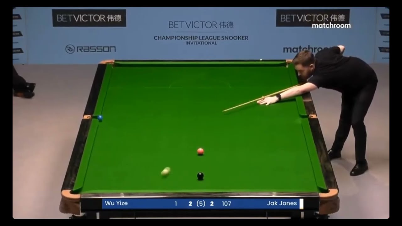Wu Yize’s dominant performance against Jak Jones -2025 Snooker Championship new generational talent