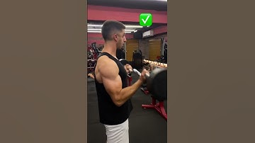 How to do Ez bar curls correctly? #shorts