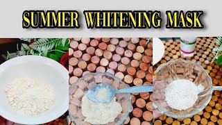 Summer Whitening Face Mask || Instant Results || Fatima Rani Beauty Tips