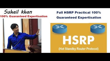 HSRP PRACTICAL PART 1 by suhail khan in hindi +91 9773038607 For Online Training Contact me