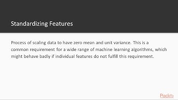 Machine Learning for OpenCV - Supervised Learning: Understand Feature Engineering| packtpub.com