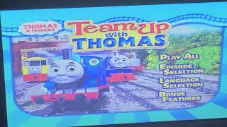 thomas and friends team up with thomas 2009 dvd menu walk-through