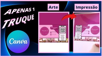 Como Imprimir a Cor Correta pelo Canva / Impressão igual da tela / Cores fieis a Tela ,fácil