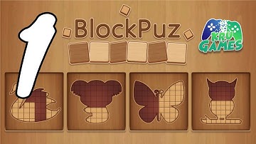 BlockPuz: Jigsaw Puzzles &Wood Block Puzzle Game Gameplay Walkthrough #1 (Android, IOS)