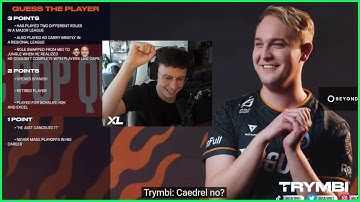 Caedrel Plays LEC Pop Quiz | Guess The Player