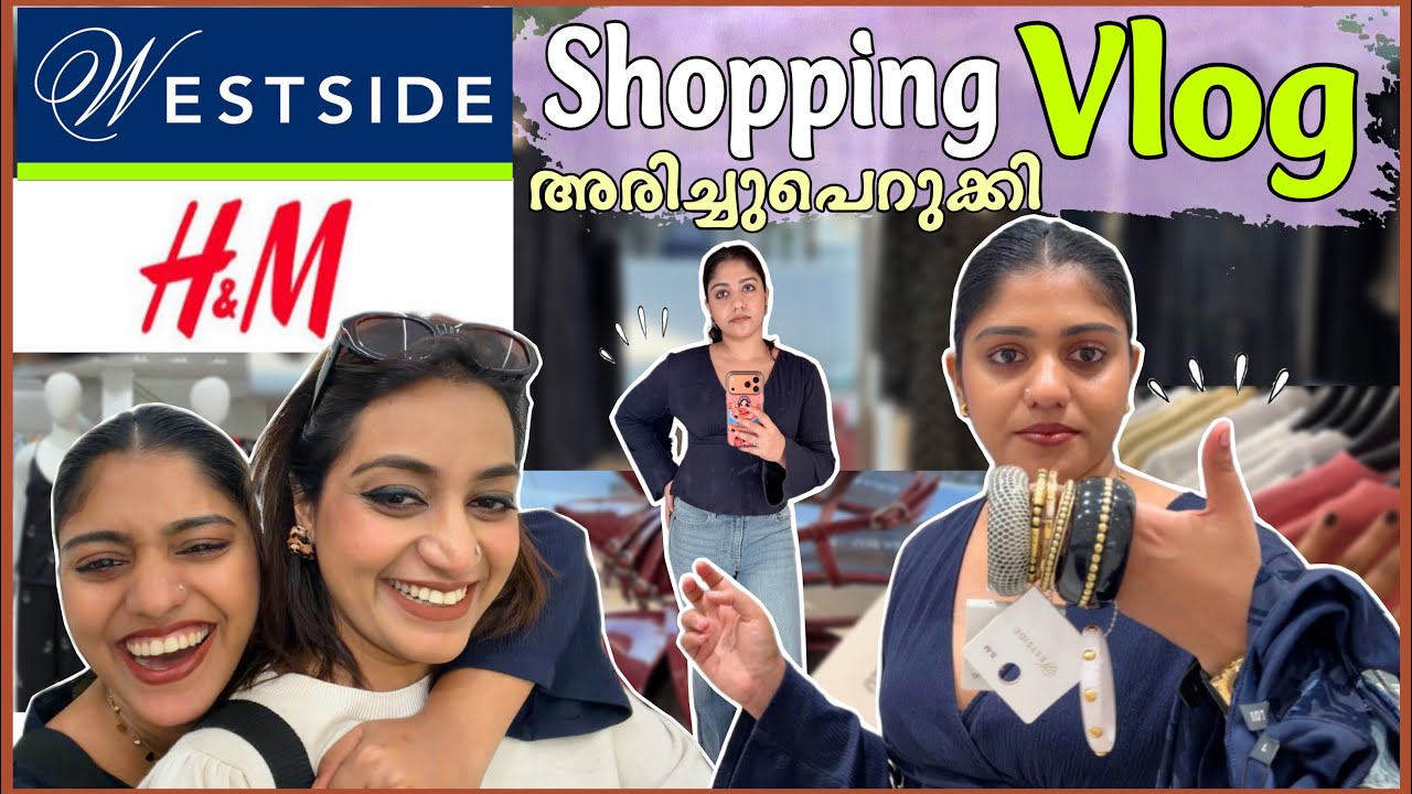 Westside 🛍️ H&M Shopping Vlog 🌼 Shopping Partner 🌺 