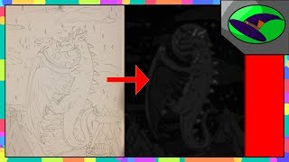 Time Lapse | Ruby Dragon | Sketching