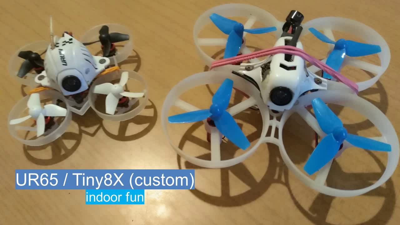 Indoor fun with URUAV UR65 / Tiny8X