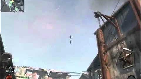 Across Map Tomahawk On WMD On Call Of Duty Black Ops