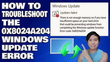 How To Troubleshoot The 0x8024a204 Windows Update Error on Windows 10/11