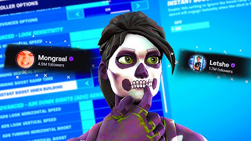 Trying The BEST Pro Controller Players Settings in Season 8! (ft. FaZe Mongrall,Letshe,MORE)