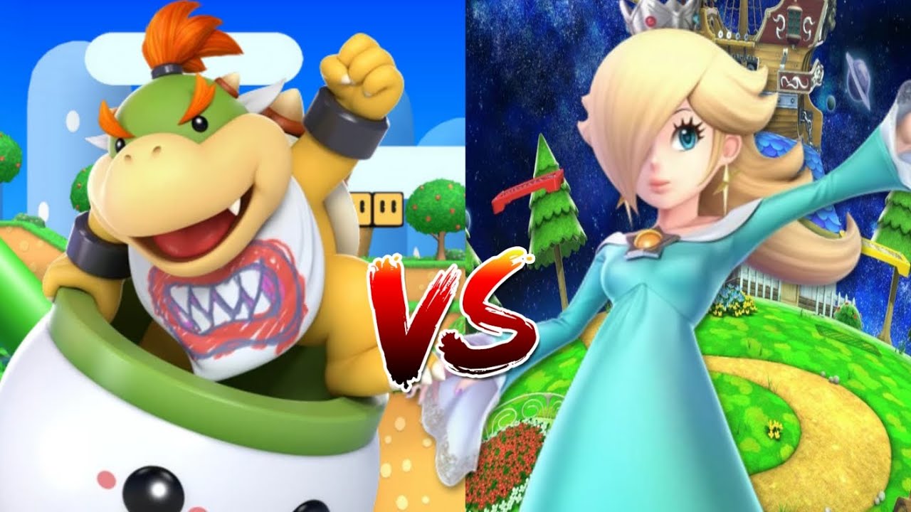 Rosalina Vs Bowser Jrsuper Smash Brosplush Battlesfinale Youtube 