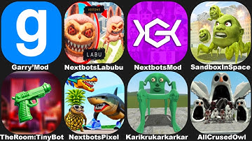 NEXTBOTS IN PLAYGROUND MOD 99 Nights In The Forest,SANDBOX IN SPACE,KARKERKAR KURKUR,LABUBU,GMOD
