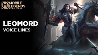 Leomord - All Voice Lines | Mobile Legends Bang Bang