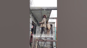Mivan shuttering work #shuttering #civil #construction #concrete #mivan