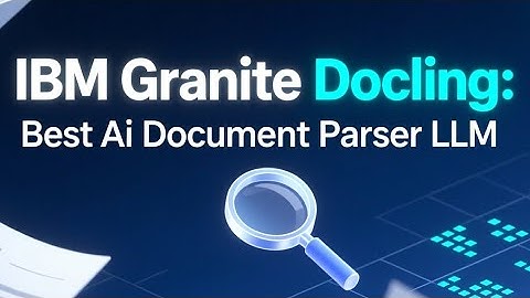 IBM Granite Docling: Beste OCR LLM