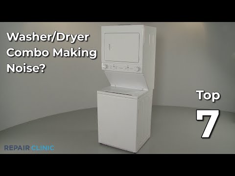 Washer/Dryer Combo Dryer Making Loud Noise? Washer/Dryer Combo Troubleshooting