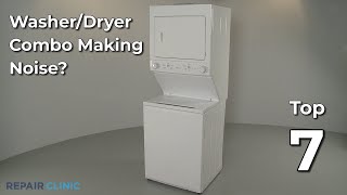 Washer/Dryer Combo Dryer Making Loud Noise — Washer/Dryer Combo Troubleshooting