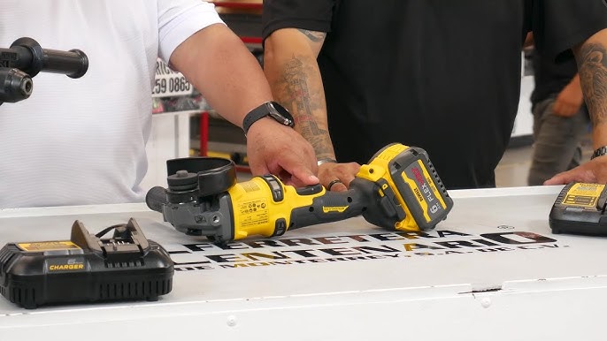 AMOLADORA DEWALT INALÁMBRICA FLEXVOLT 