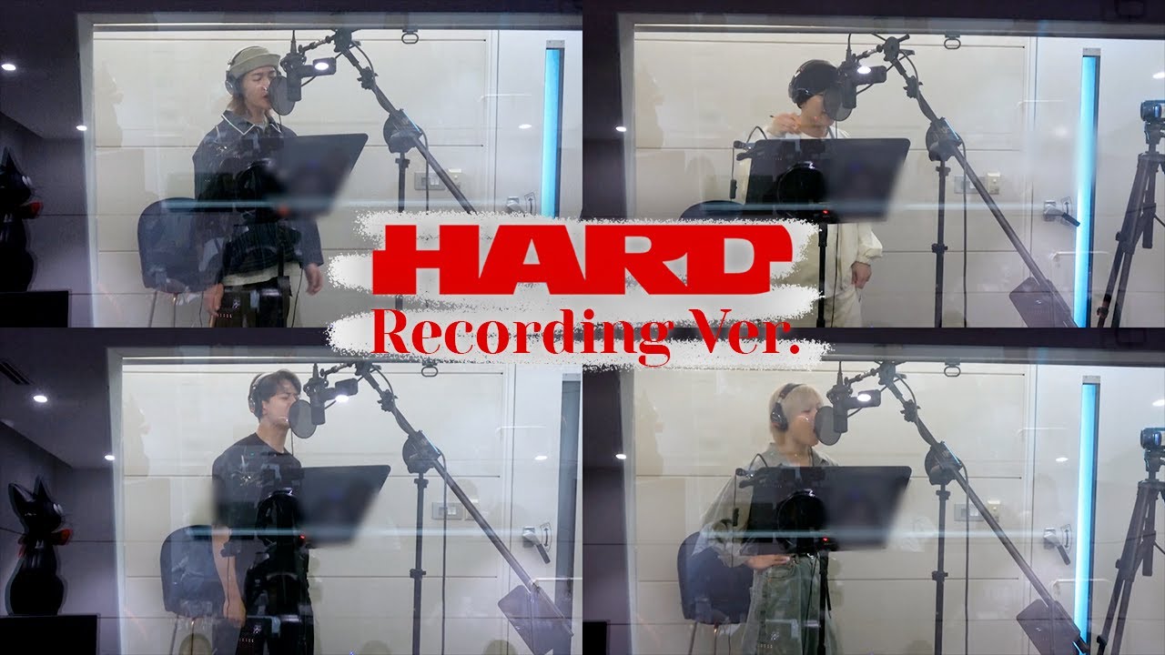 작두 타는 샤이니 | HARD 녹음실 버전 | SHINee HARD Recording ver