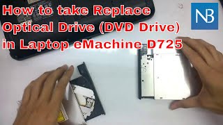 how to take replace optical drive (dvd drive) in laptop